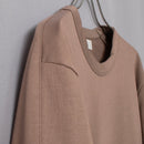 ニューアーバンドレススウェットシャツ / New Urban Dress Sweatshirt #BROWN
