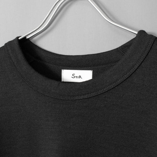 Tidy Dress Wool Sweater #BLACK