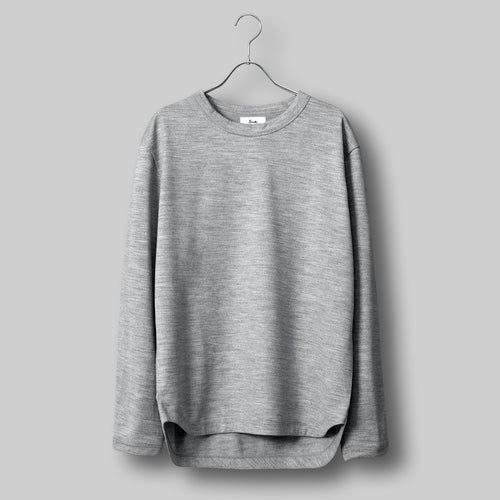 Tidy Dress Wool Sweater #HEATHER GREY