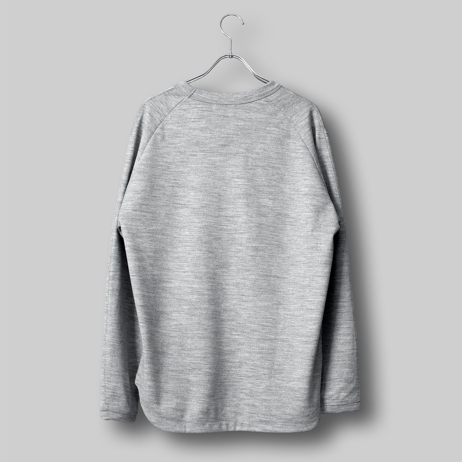 タイディドレスウールセーター / Tidy Dress Wool Sweater #HEATHER GREY