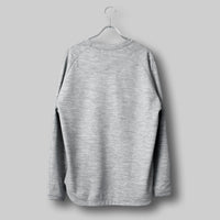タイディドレスウールセーター / Tidy Dress Wool Sweater #HEATHER GREY