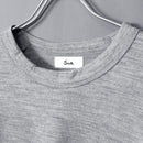 タイディドレスウールセーター / Tidy Dress Wool Sweater #HEATHER GREY