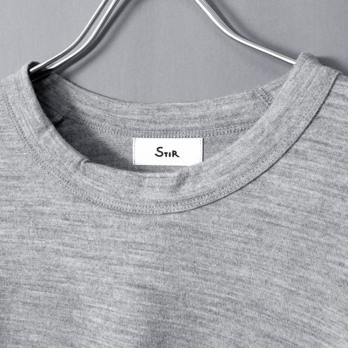 Tidy Dress Wool Sweater #HEATHER GREY