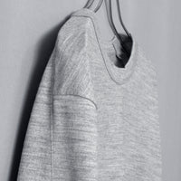 タイディドレスウールセーター / Tidy Dress Wool Sweater #HEATHER GREY