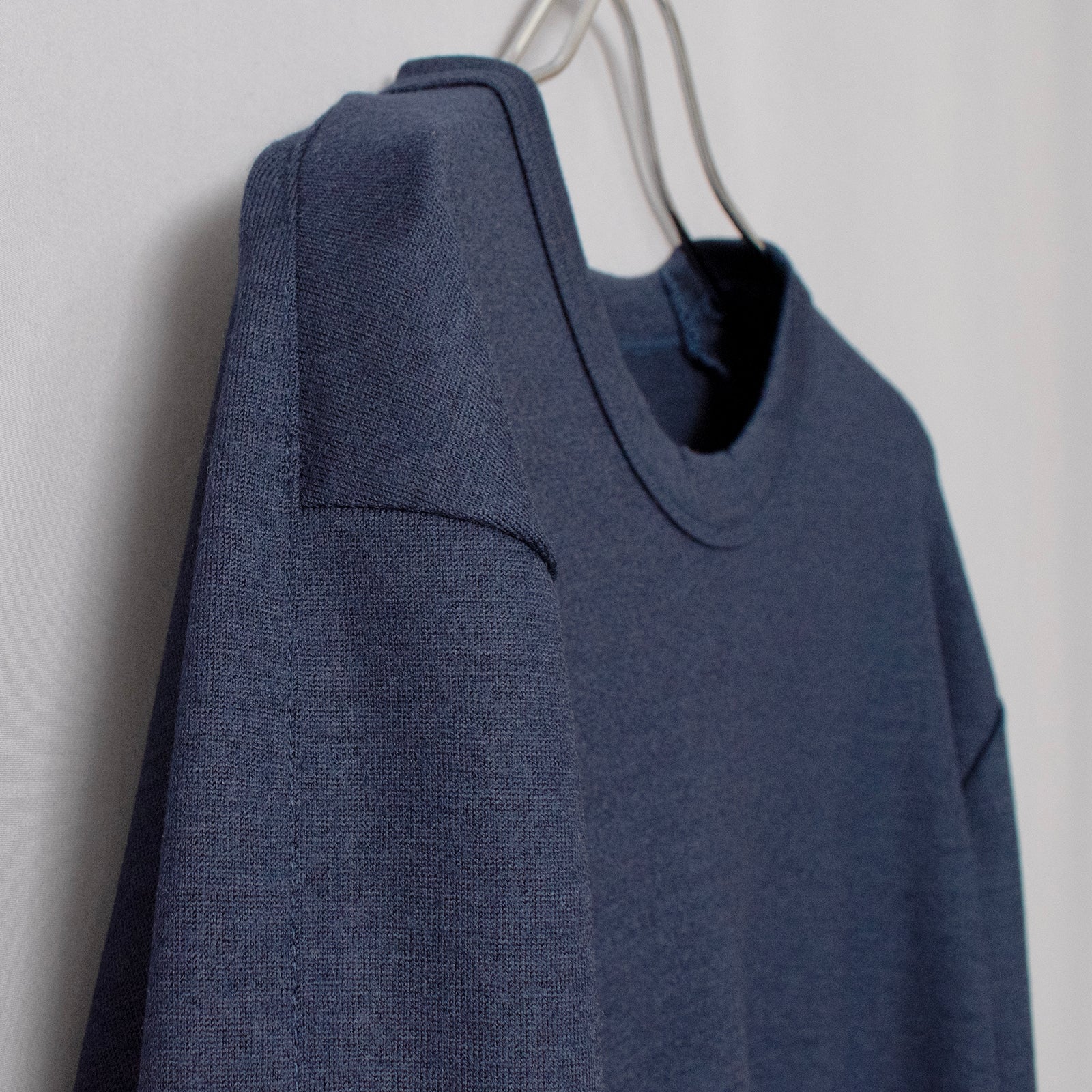 タイディドレスウールセーター / Tidy Dress Wool Sweater #NAVY