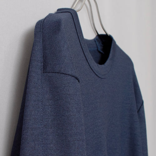Tidy Dress Wool Sweater #NAVY