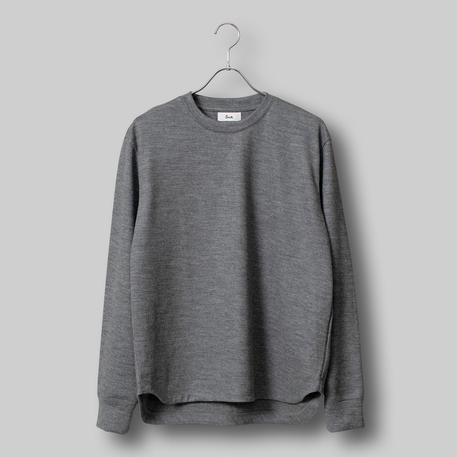 タイディドレスウールセーター クラシック / Tidy Dress Wool Sweater Classic #DEEP GREY