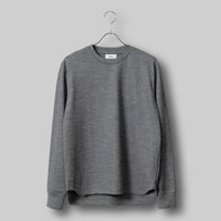 タイディドレスウールセーター クラシック / Tidy Dress Wool Sweater Classic #DEEP GREY