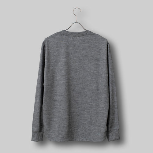 New Huma Dress Wool Sweater classic #DEEP GREY