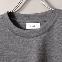 タイディドレスウールセーター クラシック / Tidy Dress Wool Sweater Classic #DEEP GREY