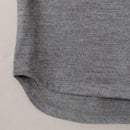 タイディドレスウールセーター クラシック / Tidy Dress Wool Sweater Classic #DEEP GREY