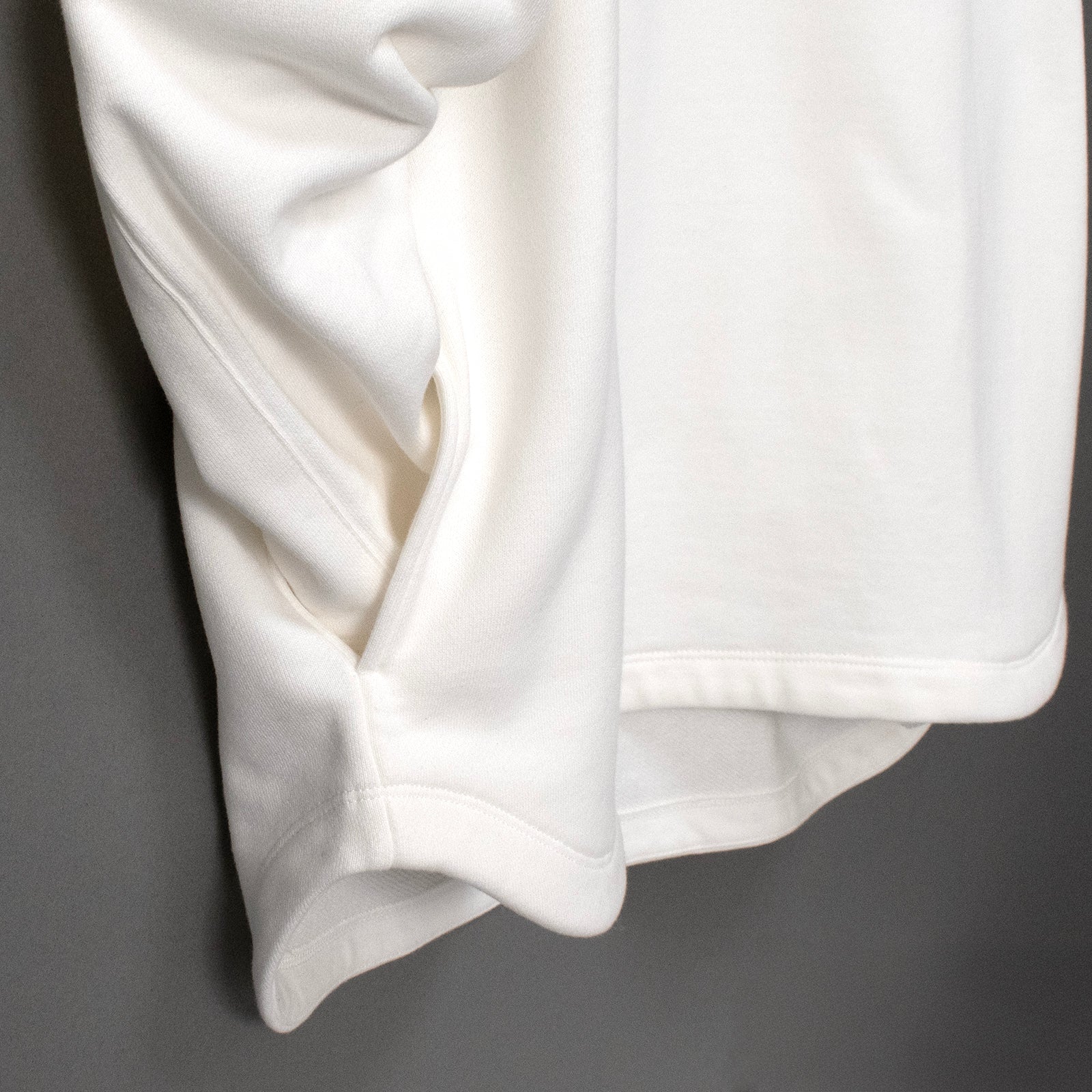 ユージュアルドレススウェットシャツ / Usual Dress Sweatshirt #WHITE