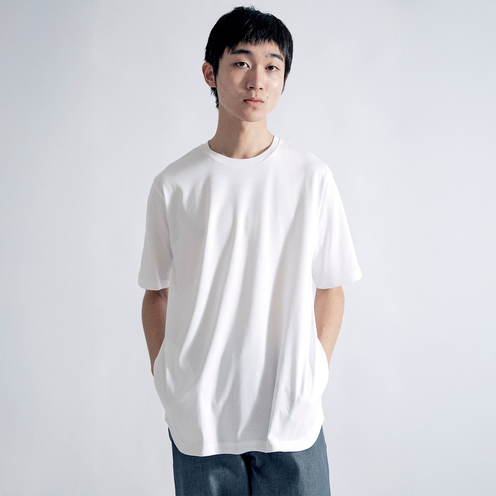 Albini T Smooth Relax #WHITE