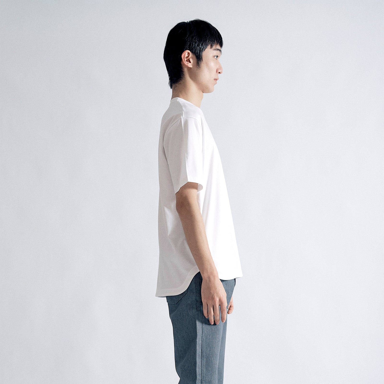アルビニT スムース クラシック / Albini T Smooth Classic #WHITE