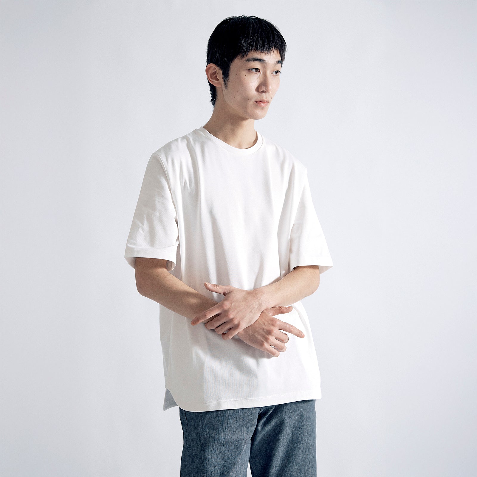 Authentic Dress T Relax #WHITE