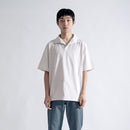 Oblong Collar Dress T Relax #LIGHT GREY