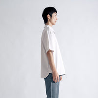Oblong Collar Dress T Relax #LIGHT GREY