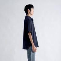 Oblong Collar Dress T Relax #NAVY