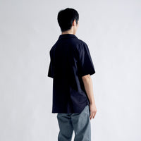 Oblong Collar Dress T Relax #NAVY