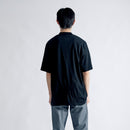Albini T Smooth Mock Neck Relax #BLACK
