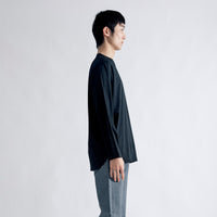 アルビニT スムース ロングスリーブ / Albini T Smooth LS #BLACK