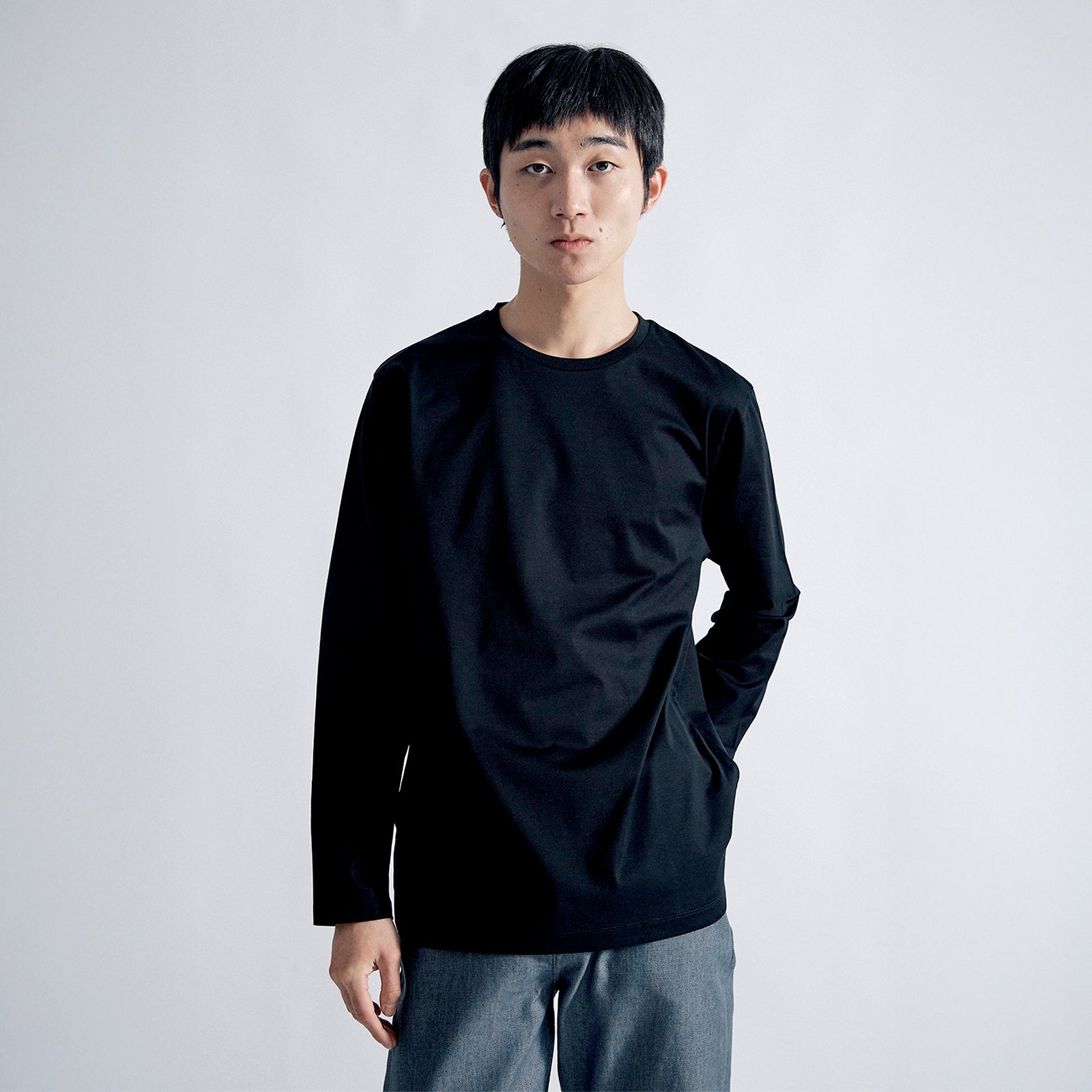 ユースフルドレスT ロングスリーブ / Useful Dress T LS #BLACK