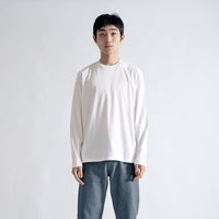 アルビニT スムース ロングスリーブ クラシック / Albini T Smooth LS Classic #WHITE (NEW)