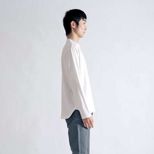Albini T Smooth L/S Classic #WHITE