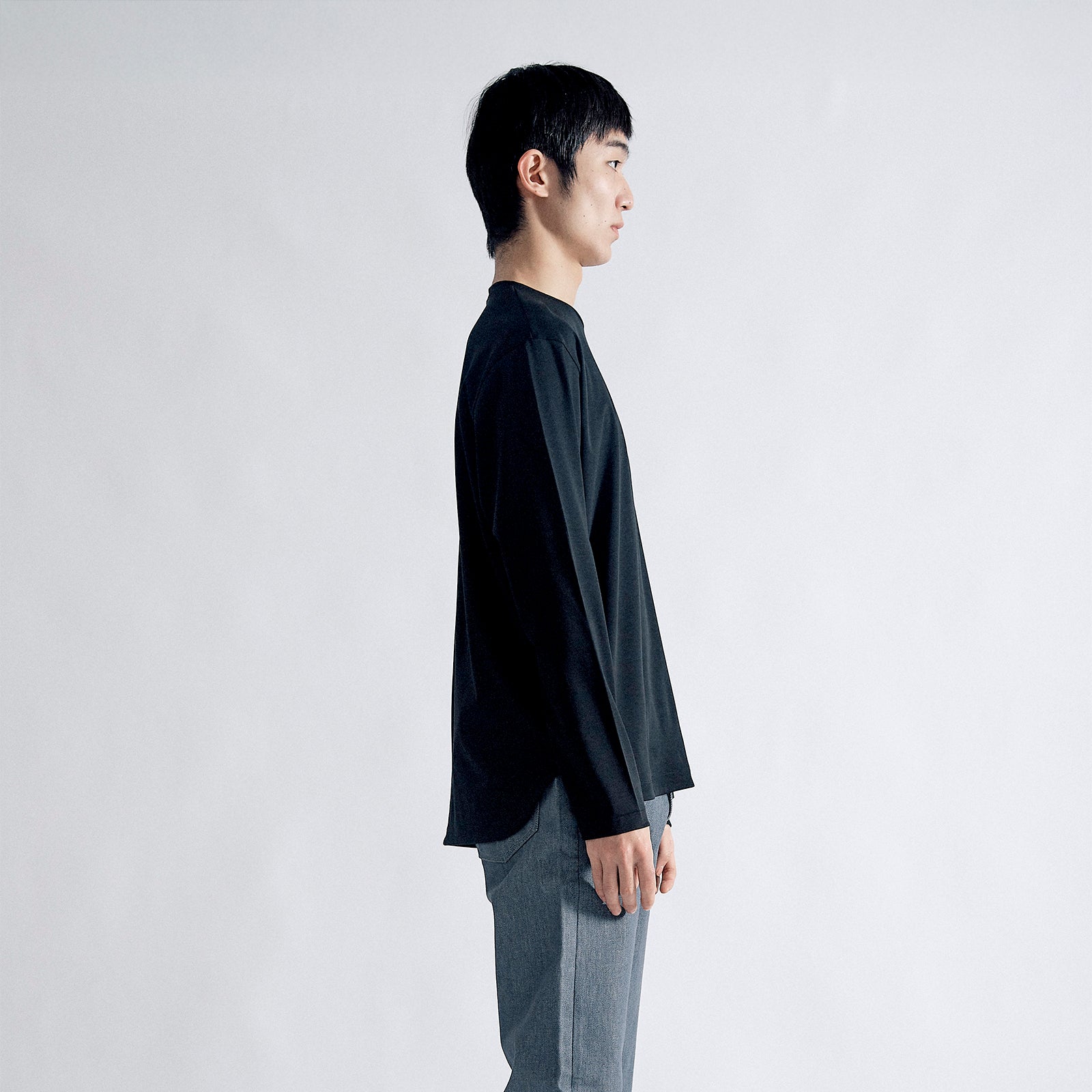 アルビニT スムース ロングスリーブ クラシック / Albini T Smooth LS Classic #BLACK (NEW)