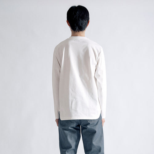 オーセンティックドレスT ロングスリーブ クラシック #WHITE