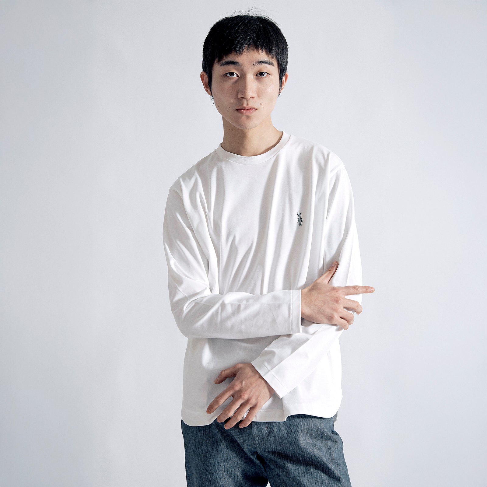 ヒューマドレスT ロングスリーブ クラシック / Huma Dress T LS Classic #WHITE