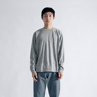 ヒューマドレスウールセーター クラシック / Huma Dress Wool Sweater Classic #HEATHER GREY
