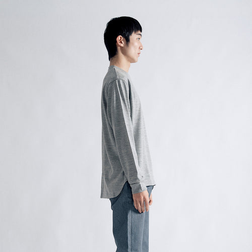 Huma Dress Wool Sweater Classic #HEATHER GREY