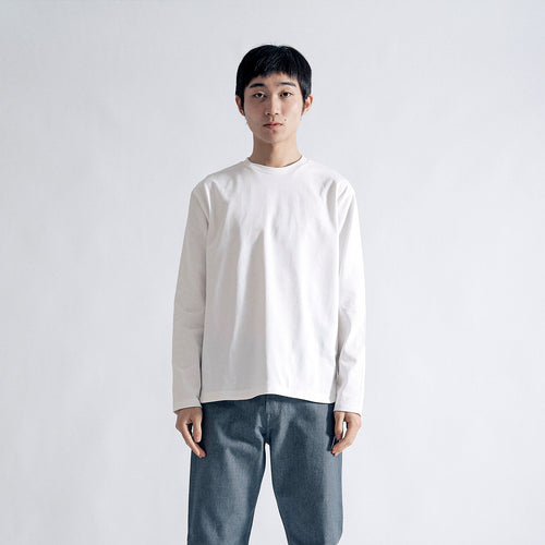 ドレスT ロングスリーブ クラシック #WHITE