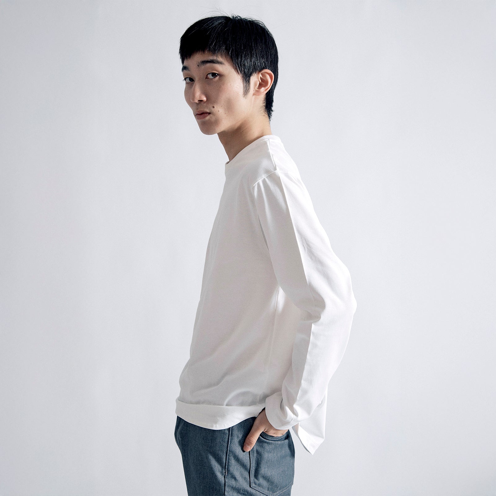 ドレスT ロングスリーブ クラシック / The Dress T LS Classic #WHITE