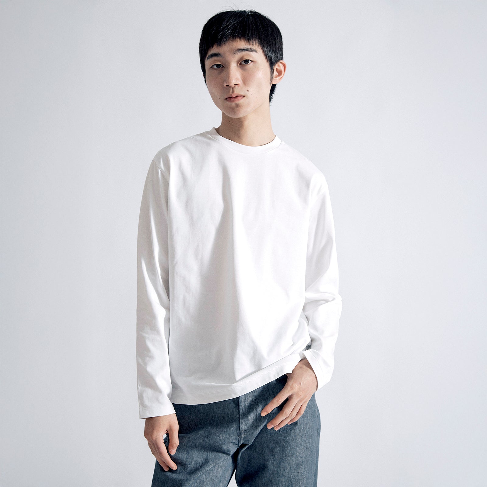 ドレスT ロングスリーブ クラシック / The Dress T LS Classic #WHITE
