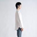 コンフォートドレスT ロングスリーブ リラックス / Comfort Dress T LS Relax #WHITE