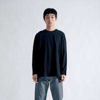 コンフォートドレスT ロングスリーブ リラックス / Comfort Dress T LS Relax #BLACK