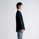 コンフォートドレスT ロングスリーブ リラックス / Comfort Dress T LS Relax #BLACK