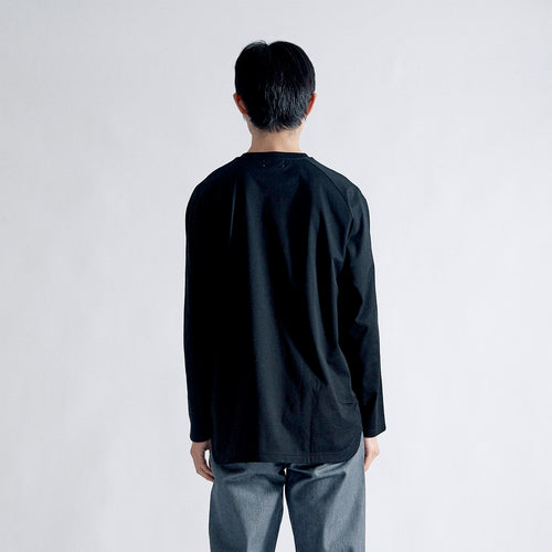ユースフルドレスT ロングスリーブ リラックス #BLACK