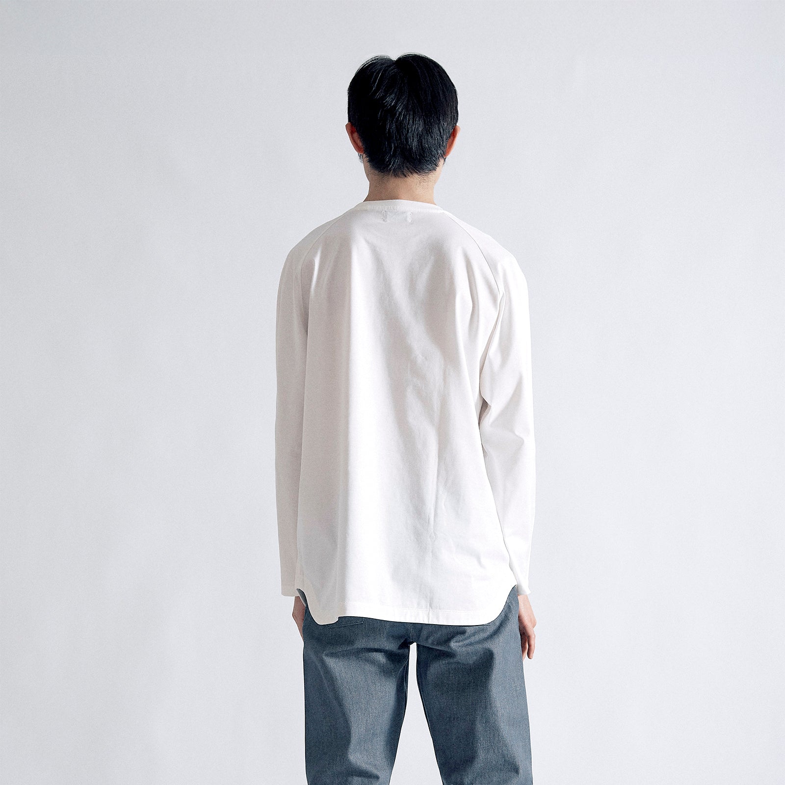 ユースフルドレスT ロングスリーブ リラックス / Useful Dress T LS Relax #WHITE