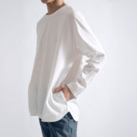 ユースフルドレスT ロングスリーブ リラックス / Useful Dress T LS Relax #WHITE