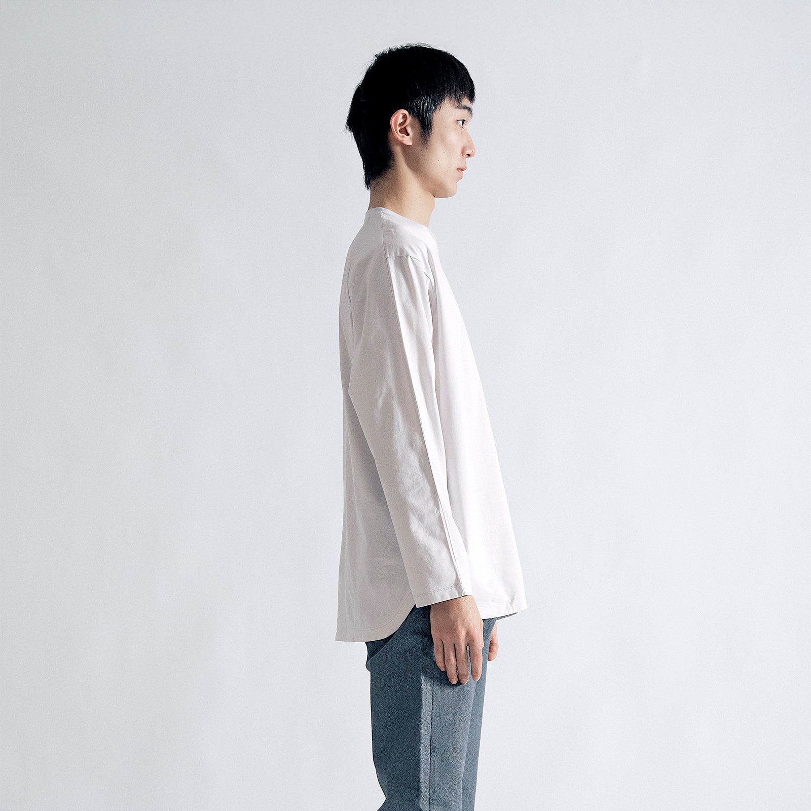 ユースフルドレスT ロングスリーブ リラックス / Useful Dress T LS Relax #LIGHT GREY