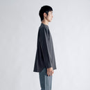 Refresh Dress T L/S Relaxed #CHARCOAL