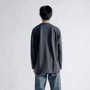 Refresh Dress T L/S Relaxed #CHARCOAL
