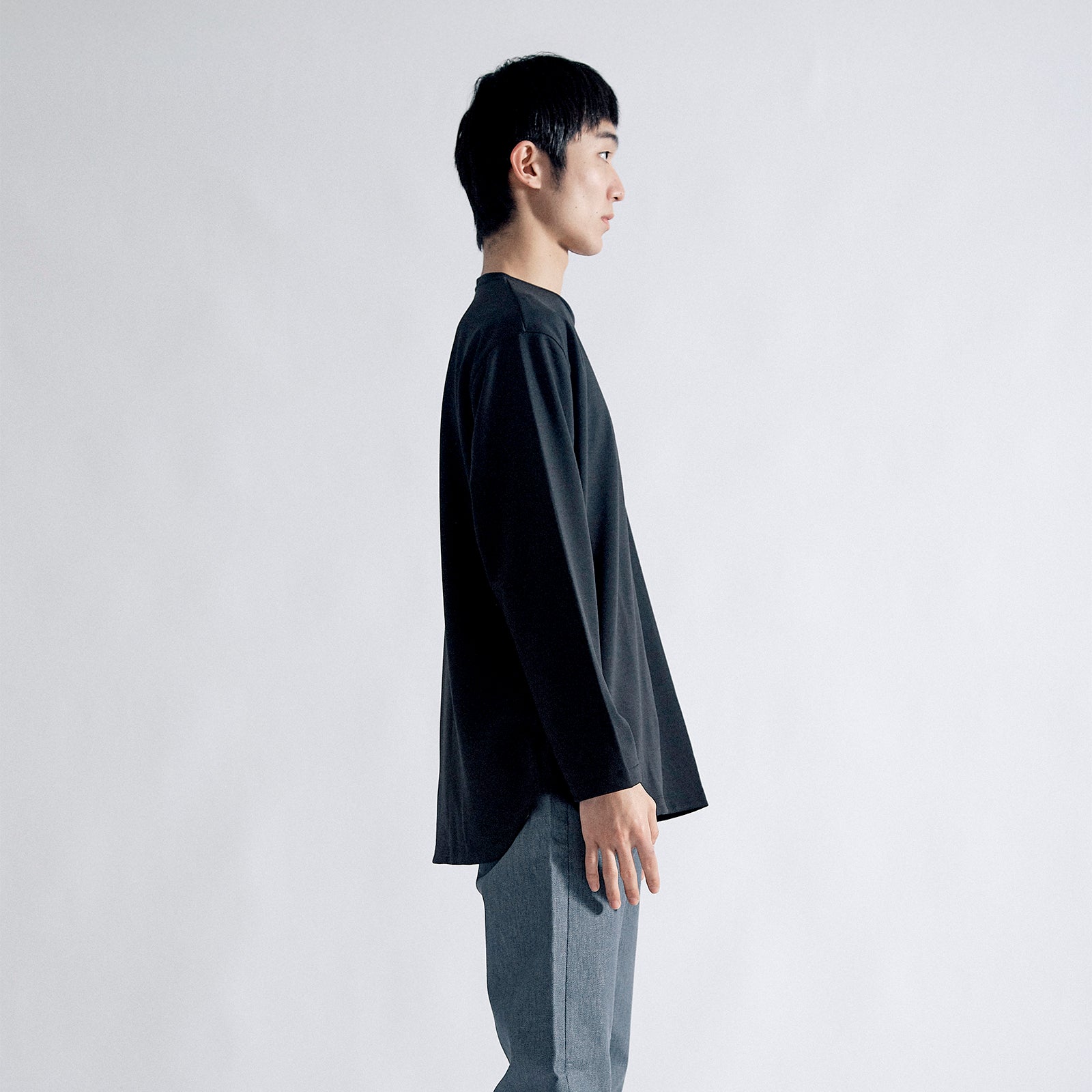 Refresh Dress T L/S Relaxed #BLACK