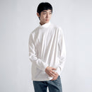 アーバンドレスT ロングスリーブ タートルネック リラックス #WHITE