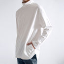 アーバンドレスT ロングスリーブ タートルネック リラックス #WHITE