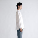 Albini T Smooth L/S Mock Neck Relax #WHITE