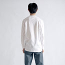 Albini T Smooth L/S Mock Neck Relax #WHITE